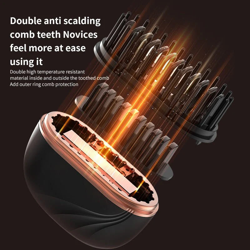 Mini Hair Straightening Comb Wireless Charging Portable Multifunctional Hair Care Not Hurt Hair Styling Comb Hair Straightener (Copy)